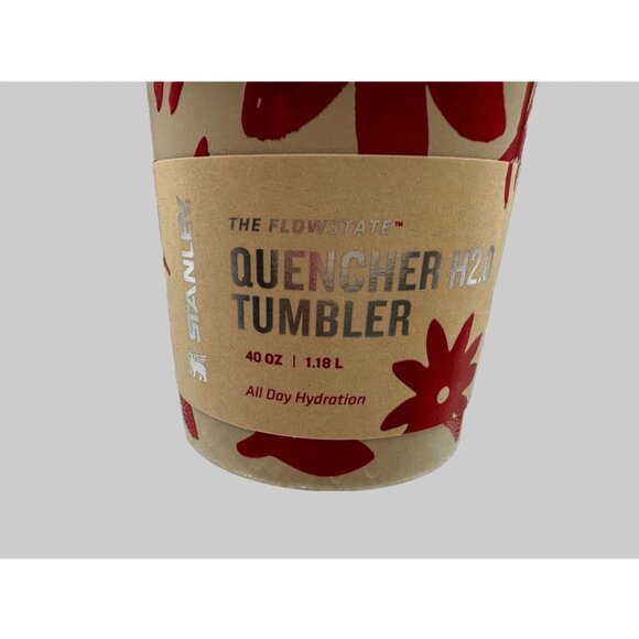 Stanley 40oz Resort Floral Tumbler Quencher H2.0 Limited Edition New Authentic - Picture 5 of 10